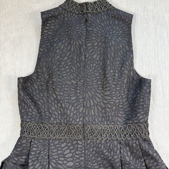 NWT Lilly Pulitzer Lagoon Jacquard Black FRANCI Dress Size 6 Fit Flare & Pockets - Picture 7 of 11